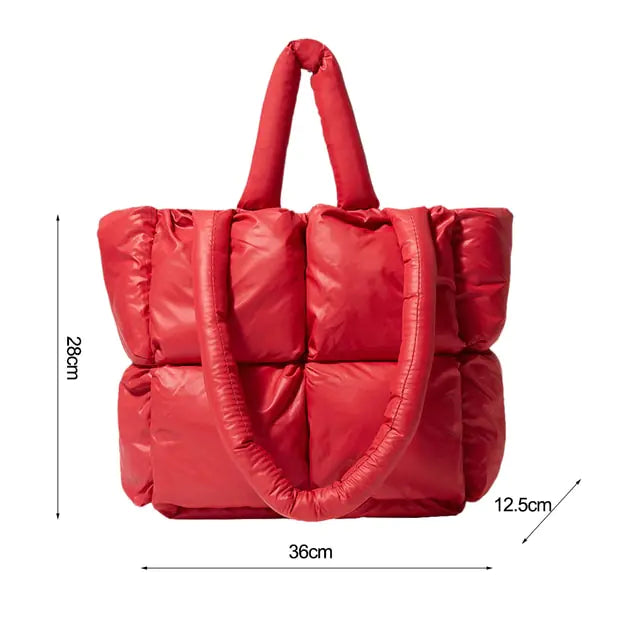 Large Tote Padded Handbags