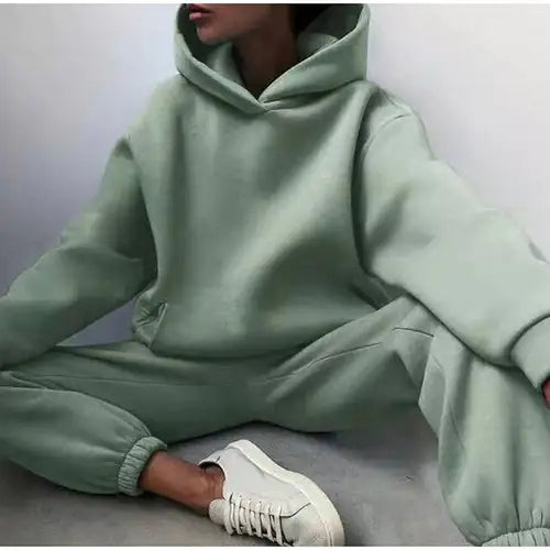 Casual Hoodie Sweat Set