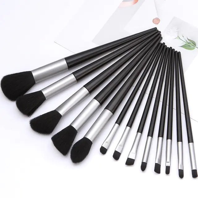 13-Piece Soft Fluffy Makeup Brushes Set