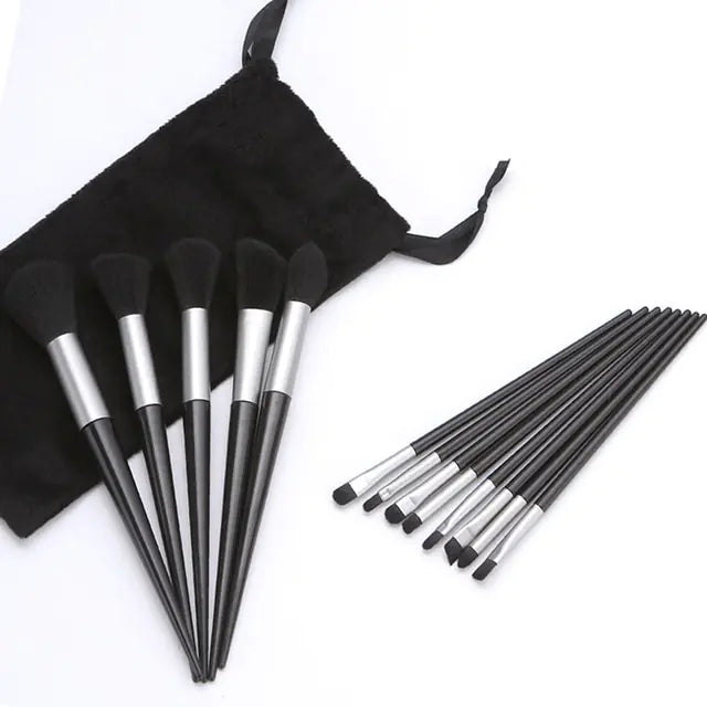 13-Piece Soft Fluffy Makeup Brushes Set