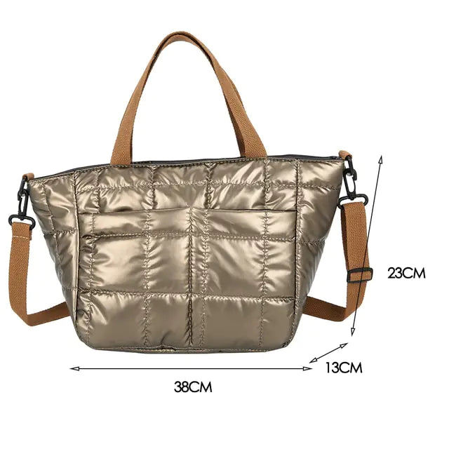 Large Tote Padded Handbags