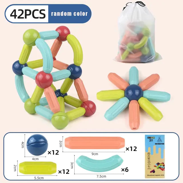 Kids Magnetic Building Blocks