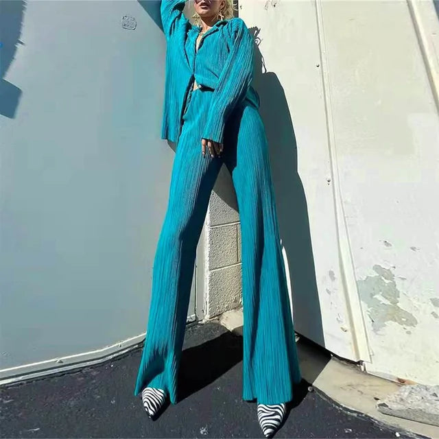 Two-Piece Long Sleeve Suit