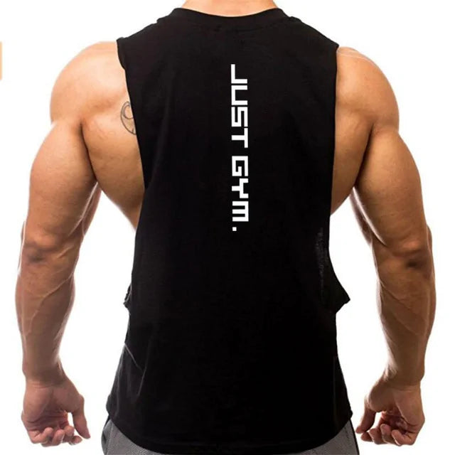 Gym Tank Top with Hoodie