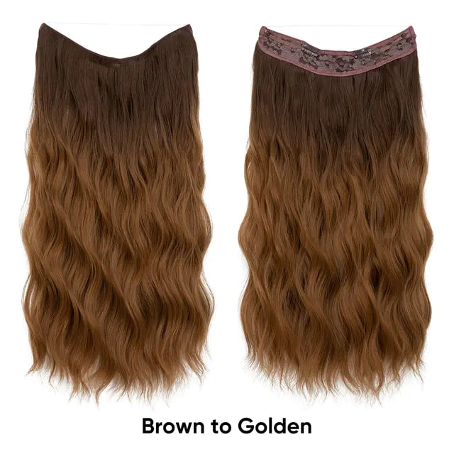 Synthetic Wave Hair Extensions