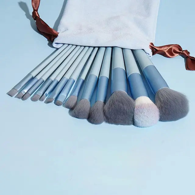 13-Piece Soft Fluffy Makeup Brushes Set