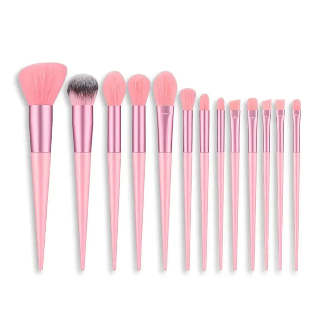 13-Piece Soft Fluffy Makeup Brushes Set