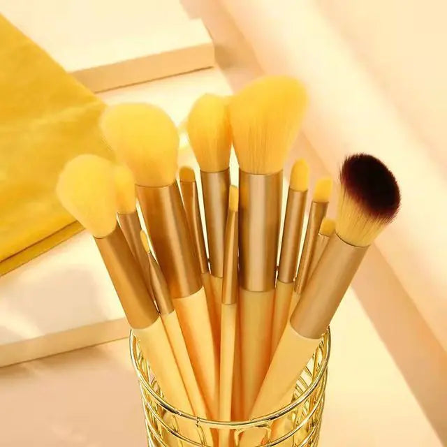 13-Piece Soft Fluffy Makeup Brushes Set