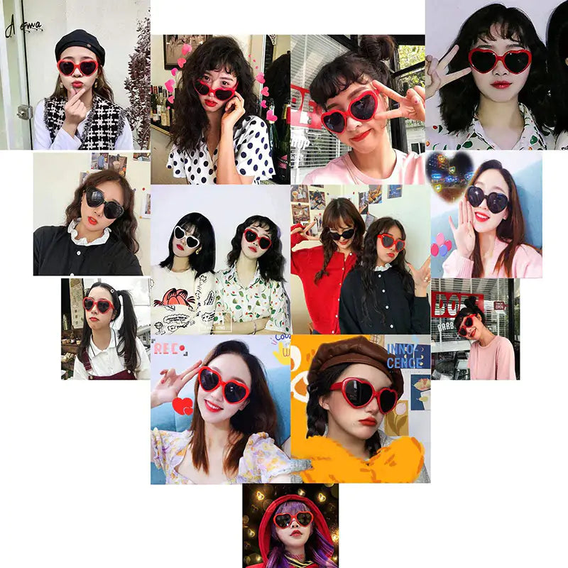 Heart-Shaped Sunglasses