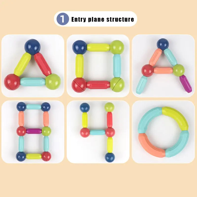 Kids Magnetic Building Blocks