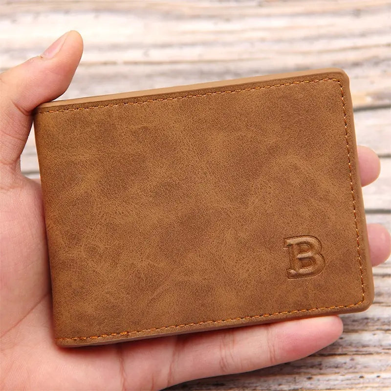 Men's Wallet With Coin Bag