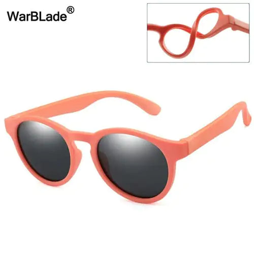 Kids Polarized Round Sunglasses