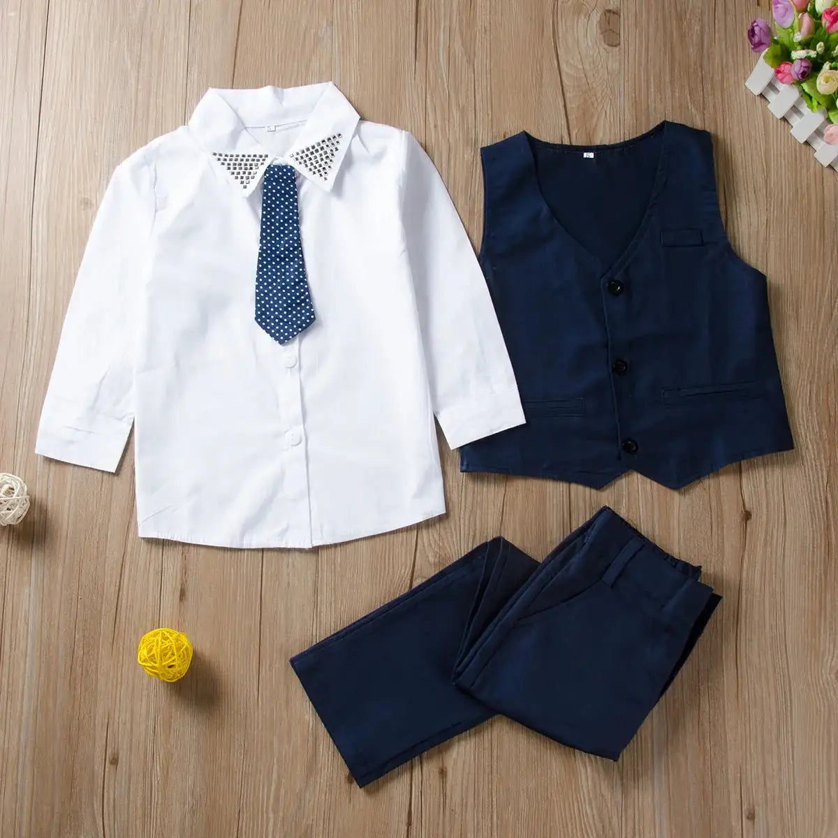 Toddler Boys Gentleman Suit Set