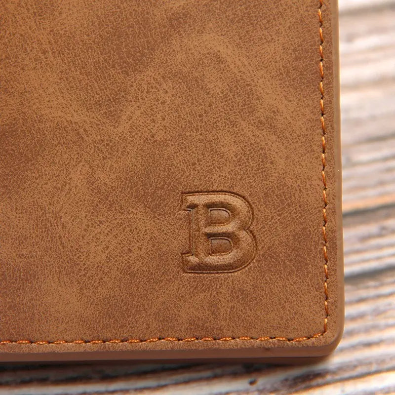 Men's Wallet With Coin Bag