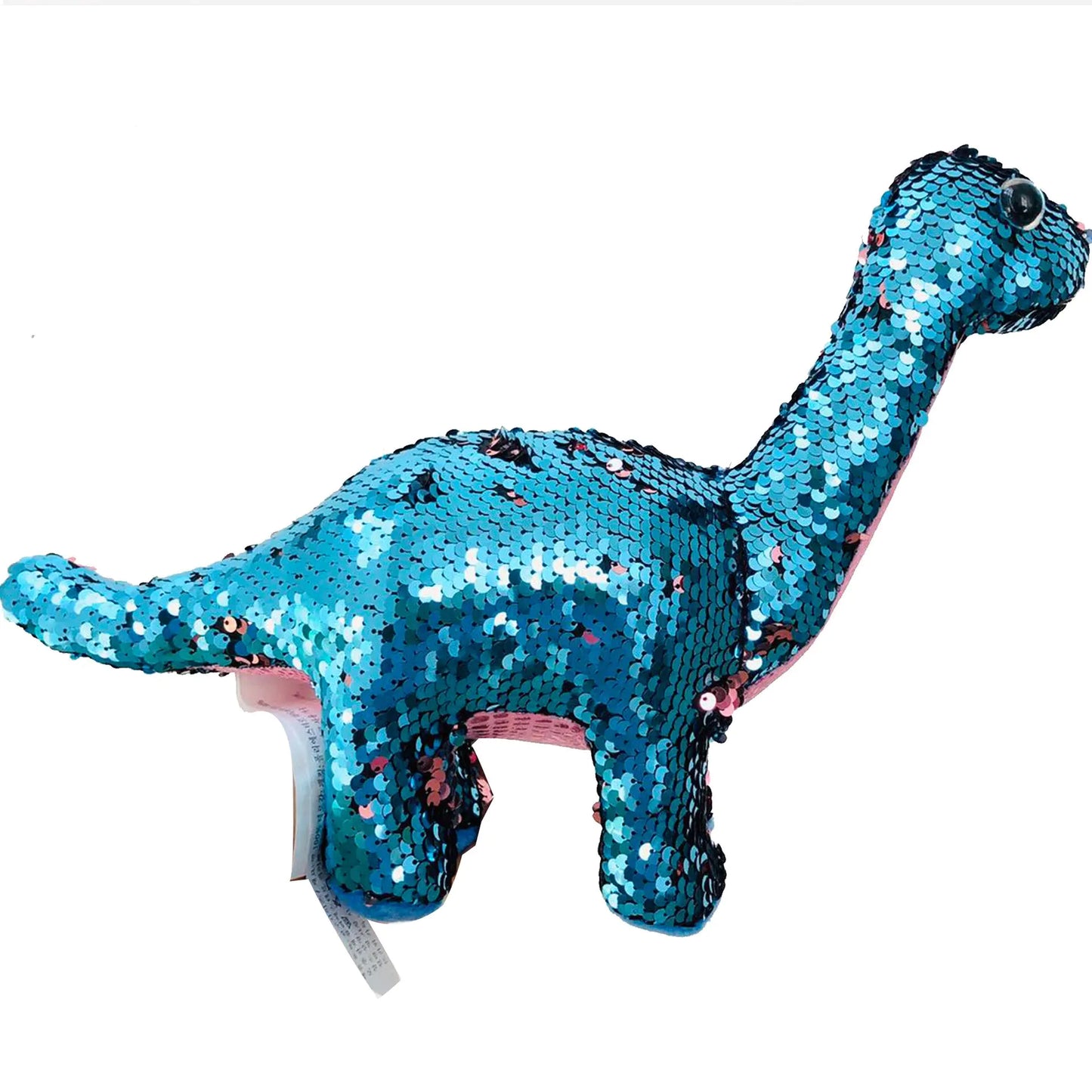 Color-Changing Sequined Dinosaur Plush Toy