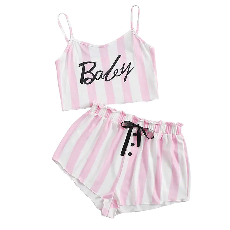 2-Piece Short Sleepwear