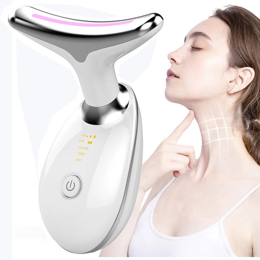 Face and Neck Massage Device