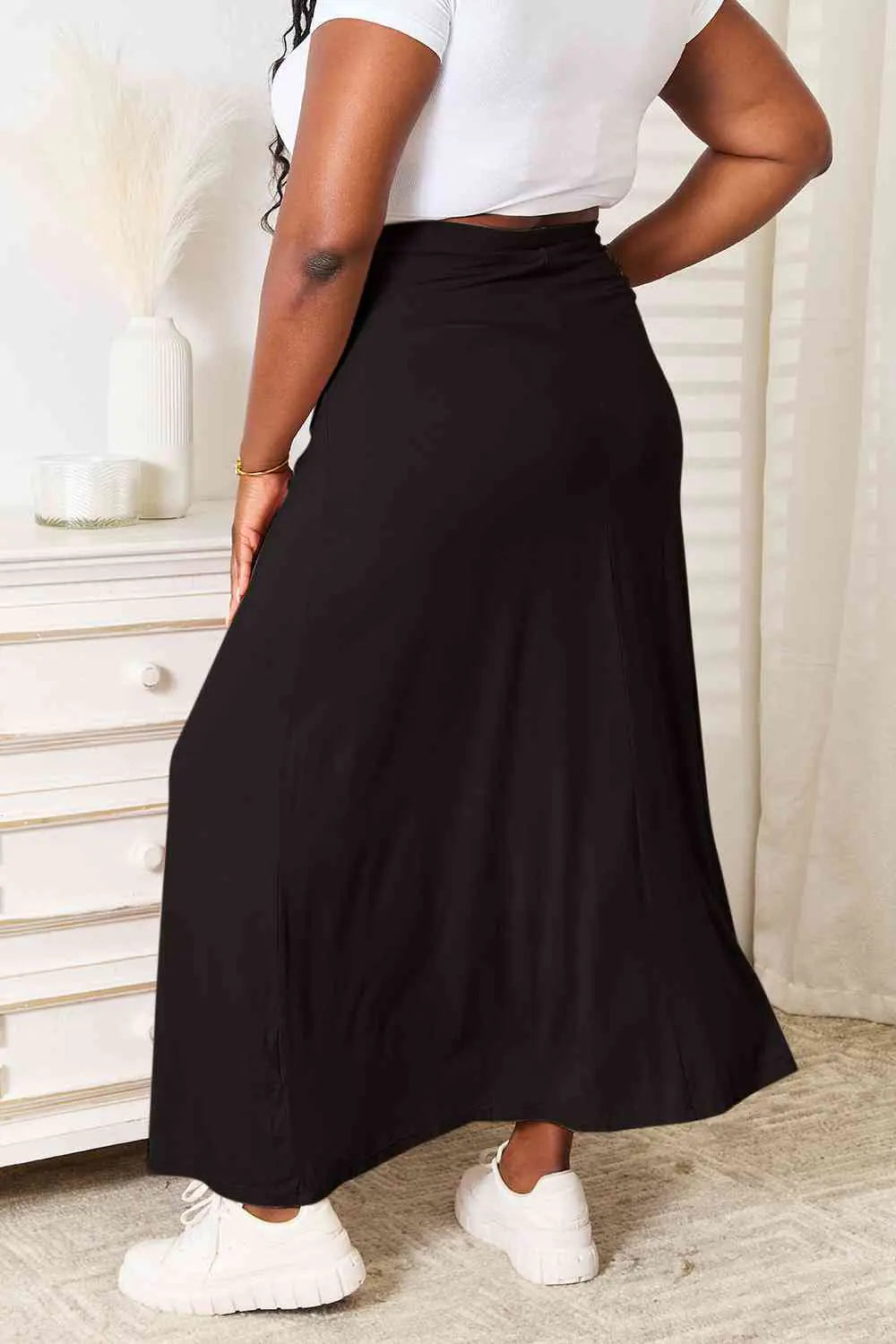 Soft Rayon Maxi Skirt