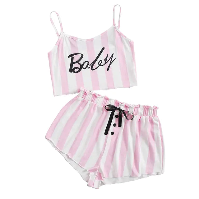 2-Piece Short Sleepwear