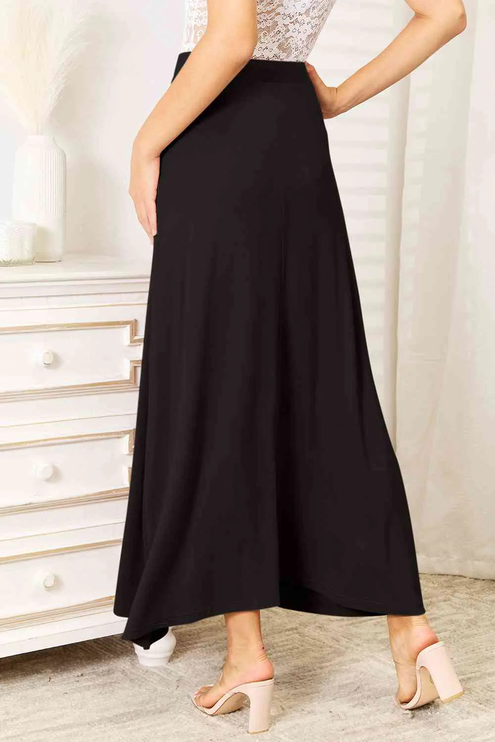 Soft Rayon Maxi Skirt