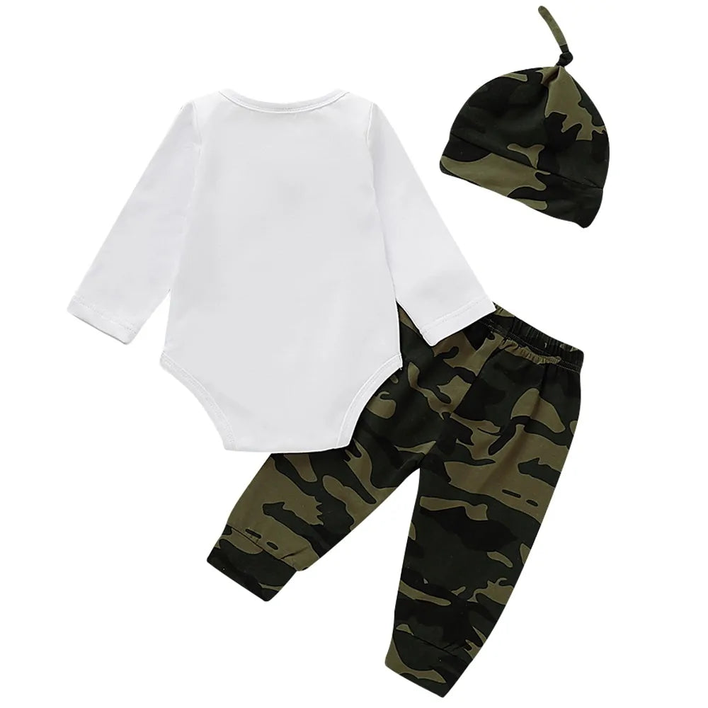 Cute 3-Piece Set Baby Boy Clothes