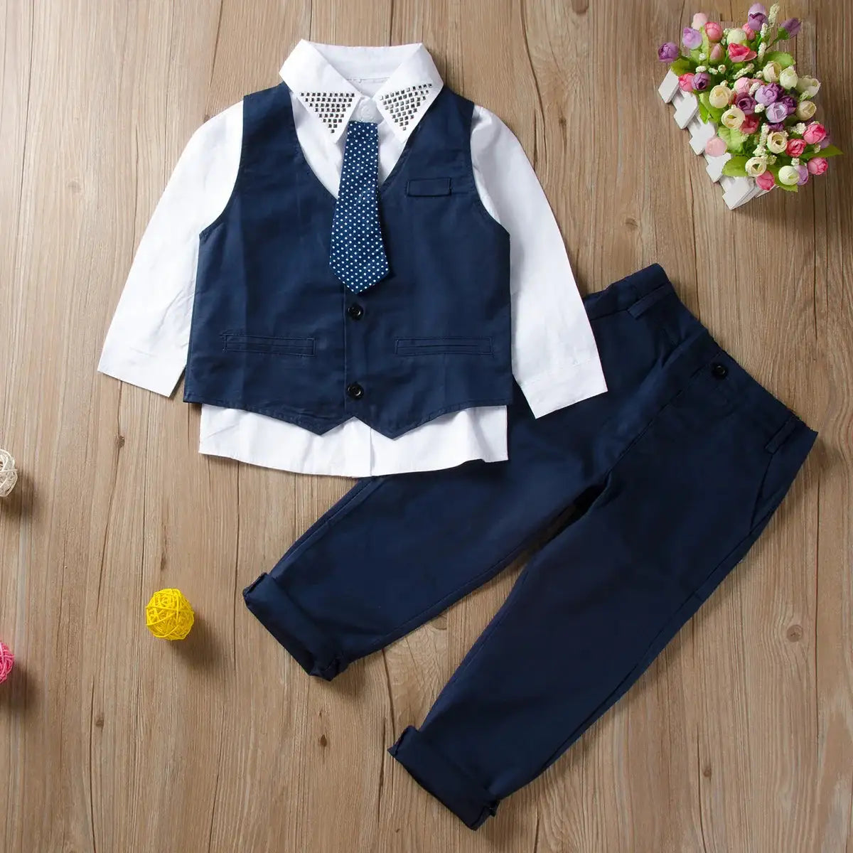 Toddler Boys Gentleman Suit Set