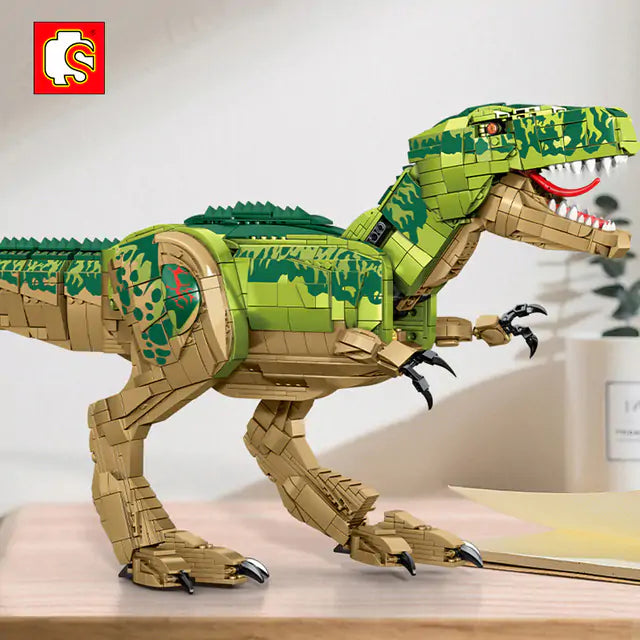 Large Tyrannosaurus Rex Dinosaur Building Blocks (2371 Pcs)