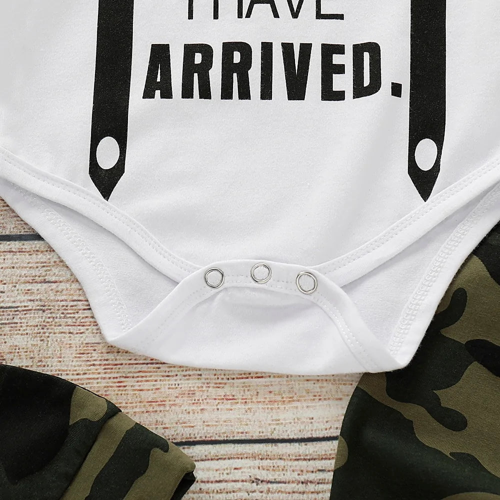 Cute 3-Piece Set Baby Boy Clothes