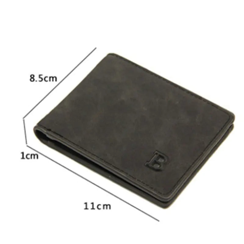 Men's Wallet With Coin Bag